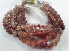 Andesine Labradorite Faceted Onion Beads