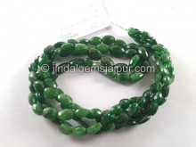 Tsavorite Faceted Oval Beads