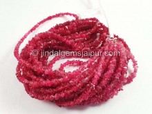 Red Spinel Smooth Chips Small Beads