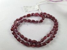 Rhodolite Garnet Faceted Oval Beads