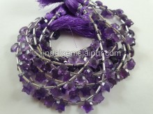 Amethyst Faceted Star Beads