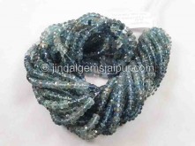 Moss Santa Maria Aquamarine Shaded Faceted Beads