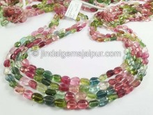 Tourmaline Picasso Nugget Shape Medium Beads