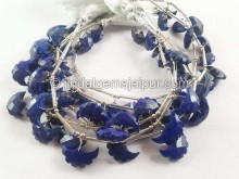 Lapis Faceted Eagle Beads