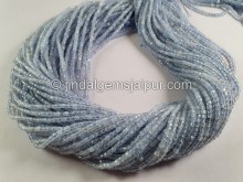 Chalcedony Natural Cut Cube Beads