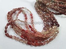 Andesine Labradorite Faceted Oval Beads