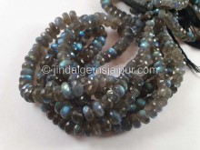 Labradorite Faceted Rondelle Beads --  LABA102