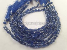 Blue Kyanite Big Faceted Cushion Beads -- KNT32
