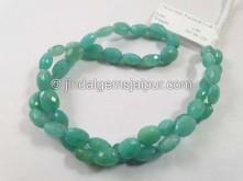 Amazonite Faceted Oval Beads