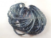 Blue Sapphire Shaded Smooth Chips Beads - SPPH168 Blue Sapphire Shaded Smooth Chips Beads - SPPH168