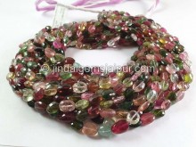 Tourmaline Faceted Big Oval Beads -- TURA534
