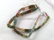 Tourmaline Step Cut Pipe Beads -- TURA507 Tourmaline Step Cut Pipe Beads -- TURA507