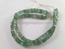 Bi Color Tourmaline Faceted Bolt Beads -- TOWT121 Bi Color Tourmaline Faceted Bolt Beads -- TOWT121