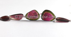 Watermelon Tourmaline Smooth Slices Watermelon Tourmaline Smooth Slices