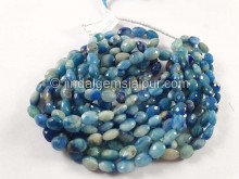 Afghanite Faceted Oval Beads -- AFGH3