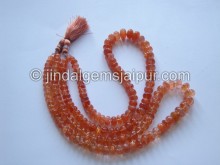 Sunstone Plain Roundelle Shape Beads