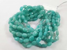 Amazonite Faceted Oval Beads