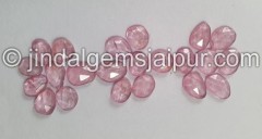 Pink Spinel Rose Cut Slices -- DEPNSP2