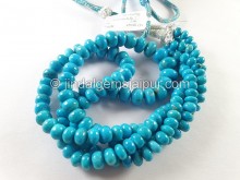Turquoise Arizona Big Smooth Roundelle Shape Beads Turquoise Arizona Big Smooth Roundelle Shape Beads