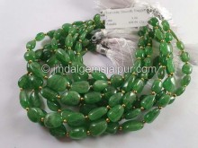 Tsavorite Smooth Nugget Beads