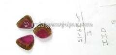 Watermelon Tourmaline Smooth Slices -- DETUR177 Watermelon Tourmaline Smooth Slices -- DETUR177