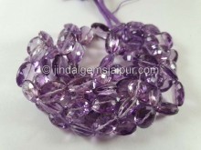 Amethyst Faceted Oval Nuggets Beads -- AMTA116