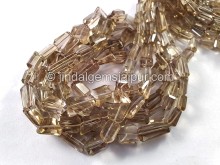 Champagne Citrine Faceted Nuggets Shape Beads