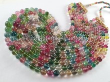 Tourmaline Smooth Round Balls Beads -- TURA521