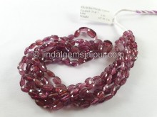 Rhodolite Purple Garnet Faceted Oval Beads -- GRNA102
