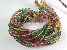 Tourmaline Faceted Round Balls Beads -- TURA519
