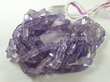 Yttrium Purple Fluorite Faceted Nugget Beads Yttrium Purple Fluorite Faceted Nugget Beads