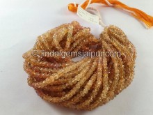 Imperial Topaz Big Faceted Roundelle Beads -- IMTP38