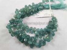 Blue Grandidierite Smooth Pear Beads