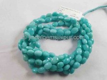 Peruvian Amazonite Faceted Oval Beads -- AMZA46