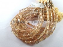 Imperial Topaz Cut Baguette Beads