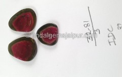 Watermelon Tourmaline Smooth Slices -- DETUR195 Watermelon Tourmaline Smooth Slices -- DETUR195