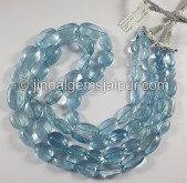 Aquamarine Smooth Nuggets Shape Beads Aquamarine Smooth Nuggets Shape Beads