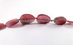 Pink Watermelon Tourmaline Smooth Slices Pink Watermelon Tourmaline Smooth Slices