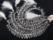 Crystal faceted dew drops Shape Beads