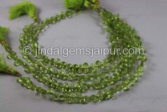 Peridot Faceted Pear