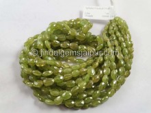 Sphene Faceted Oval Beads -- SPN7
