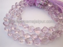 Pink Amethyst Faceted Kite Beads