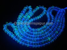 Hyalite Opal Smooth Roundelle Beads -- HTOP3