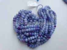 Hackmanite Smooth Roundelle Beads