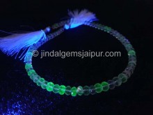 Hyalite Opal Faceted Roundelle Beads -- HTOP4