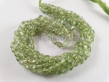 Mint Green Tourmaline Smooth Oval Beads -- TOURBG155