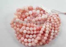 Order Pink Opal Shaded Smooth Roundelle Beads At Wholesale Price -- Jindal  Gems