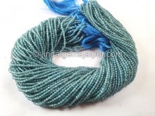 Blue Tourmaline Micro Cut Beads -- TOURBG126