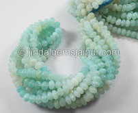 Multi Opal Smooth Roundelle Shape Beads