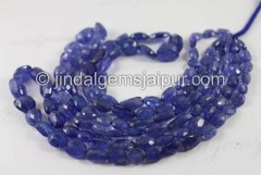 Tanzanite Faceted Nuggets Beads
